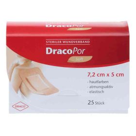 Dracopor Wundverband 7,2x5cm steril hautfarben (25 stk) – PZN 6887731 из Германии (PZN 6887731)