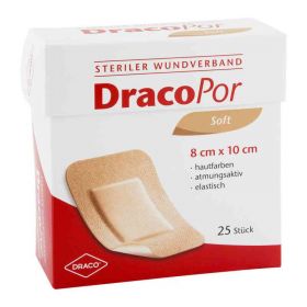 Dracopor Wundverband 10x8cm steril hautfarben (25 stk) – PZN 6887872 из Германии (PZN 6887872)