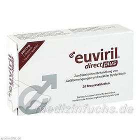EUVIRIL direct plus Brausetabletten, 20 ST – PZN 10169421 из Германии (PZN 10169421)