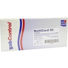 Drogentest Multi 5C AMP-COC-MOP-MDMA-THC Testkarte, 1 ST – PZN 1059478 из Германии (PZN 1059478)
