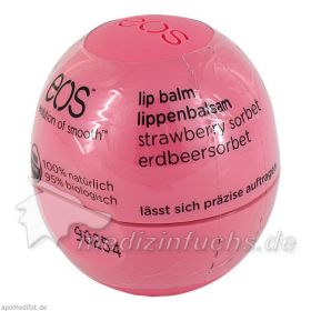 eos Strawberry Sorbet Organic Lip Balm Shrink, 1 ST – PZN 11340443 из Германии (PZN 11340443)