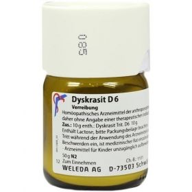 DYSKRASIT D 6, 50 G – PZN 1616080 из Германии (PZN 1616080)