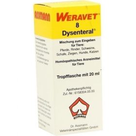 DYSENTERAL 8 Tropfen vet., 20 ML – PZN 2538525 из Германии (PZN 2538525)