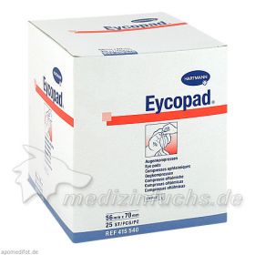 EYCOPAD AUGEN 56X70 STERIL, 25 ST – PZN 2733304 из Германии (PZN 2733304)