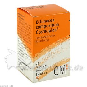 ECHINACEA COMPOSITUM COSMOPLEX, 250 ST – PZN 4328938 из Германии (PZN 4328938)