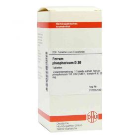 Ferrum Phosphoricum D 30 Tabletten (200 stk) – PZN 4217392 из Германии (PZN 4217392)
