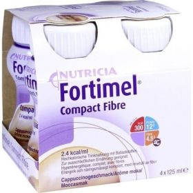 Fortimel Compact Fibre Cappuccino, 4X125 ML – PZN 10743593 из Германии (PZN 10743593)