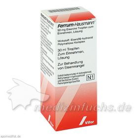 FERRUM HAUSMANN, 30 ML – PZN 2190861 из Германии (PZN 2190861)