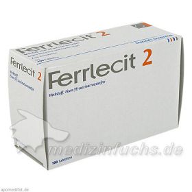 FERRLECIT 2, 100 ST – PZN 2517492 из Германии (PZN 2517492)