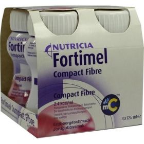 Fortimel Compact Fibre Erdbeere, 4X125 ML – PZN 6951073 из Германии (PZN 6951073)
