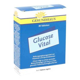 Gesundhaus Glucose Vital Tabletten (90 stk) – PZN 10797554 из Германии (PZN 10797554)