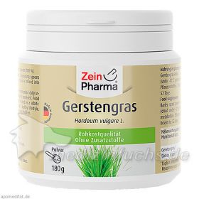 Gerstengras Rohkost Qualität Pulver, 180 G – PZN 11161261 из Германии (PZN 11161261)