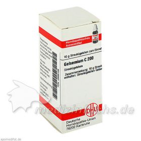 GELSEMIUM C200, 10 G – PZN 2899128 из Германии (PZN 2899128)