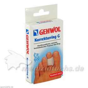 GEHWOL Polymer-Gel Korrekturring G, 3 ST – PZN 3048786 из Германии (PZN 3048786)
