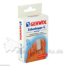 GEHWOL Polymer-Gel Zehenkappe G mittel, 2 ST – PZN 3048800 из Германии (PZN 3048800)