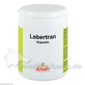Lebertran Kapseln 500mg, 200 ST – PZN 3383852 из Германии (PZN 3383852)