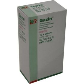 Gazin Kompresse 10x20cm 8fach steril, 25X2 ST – PZN 3449031 из Германии (PZN 3449031)