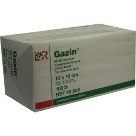 GAZIN Kompresse 10x10cm 12fach OP, 100 ST – PZN 3959430 из Германии (PZN 3959430)