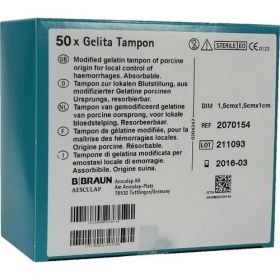 GELITA 1.5X1.5X1CM, 50 ST – PZN 412317 из Германии (PZN 412317)