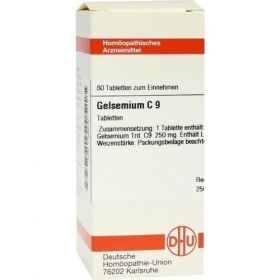 GELSEMIUM C 9, 80 ST – PZN 7168576 из Германии (PZN 7168576)