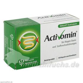 ACTIVOMIN, 120 ST – PZN 1061067 из Германии (PZN 1061067)