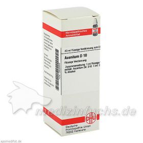 ACONITUM D10, 20 ML – PZN 2605658 из Германии (PZN 2605658)