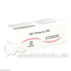 Ad1 Avena cp JSO, 20 G – PZN 4942182 из Германии (PZN 4942182)