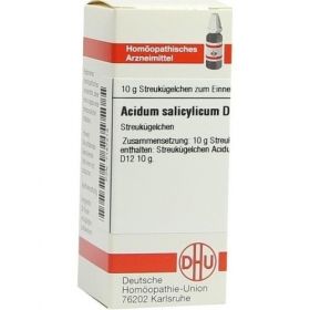 ACIDUM SALICYLICUM D12, 10 G – PZN 7157213 из Германии (PZN 7157213)