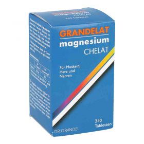 Grandelat Mag 60 Magnesium Tabletten (240 stk) – PZN 4435516 из Германии (PZN 4435516)