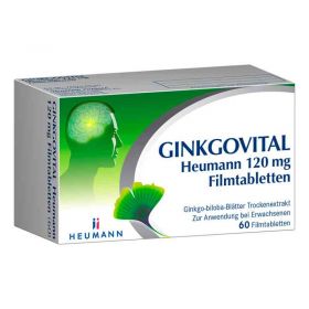 GINKGOVITAL Heumann 120mg (60 stk) – PZN 11526231 из Германии (PZN 11526231)