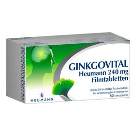 GINKGOVITAL Heumann 240mg (80 stk) – PZN 11526277 из Германии (PZN 11526277)