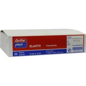 Gothaplast-Elasto 4mx4cm Fixierbinde, 20 ST – PZN 1829284 из Германии (PZN 1829284)