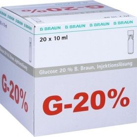 Glucose 20% Braun Mini-Plasco connect, 20X10 ML – PZN 3158931 из Германии (PZN 3158931)