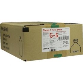 Glucose 5% B. Braun Injektionsflasche, 20X50 ML – PZN 4164425 из Германии (PZN 4164425)
