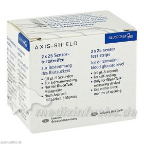 Gluco Talk BZ-Streifen, 2X25 ST – PZN 4381737 из Германии (PZN 4381737)