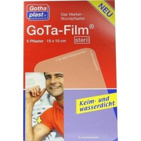GoTa-FILM steril 15cmx10cm, 5 ST – PZN 4442551 из Германии (PZN 4442551)