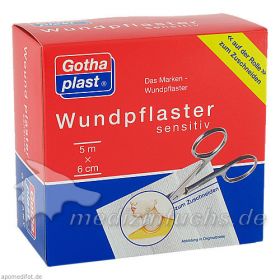 GOTHAPLAST SENSITIV 5MX6CM, 1 ST – PZN 4951229 из Германии (PZN 4951229)