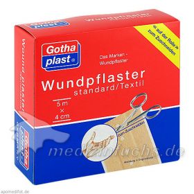 GOTHAPLAST WUNDPFLASTER STANDARD 5mx4CM, 1 ST – PZN 4951324 из Германии (PZN 4951324)