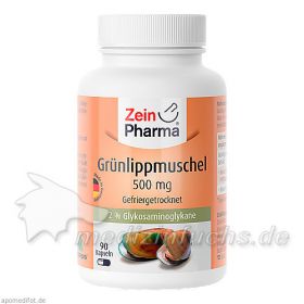 Grünlippmuschel mit 2% GAG u. 27% Omega-3Fettsäure, 90 ST – PZN 8405185 из Германии (PZN 8405185)