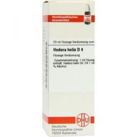 Hedera Helix D 4 Dilution (20 ml) – PZN 2115405 из Германии (PZN 2115405)