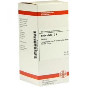 Hedera Helix D 4 Tabletten (200 stk) – PZN 2812274 из Германии (PZN 2812274)