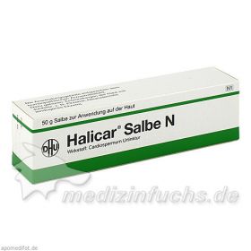 Halicar Salbe N, 50 G – PZN 1339580 из Германии (PZN 1339580)