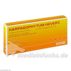 HARPAGOPHYTUM HEVERT, 10 ST – PZN 2077544 из Германии (PZN 2077544)