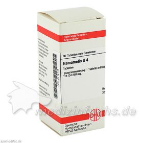 HAMAMELIS D 4, 80 ST – PZN 2115115 из Германии (PZN 2115115)