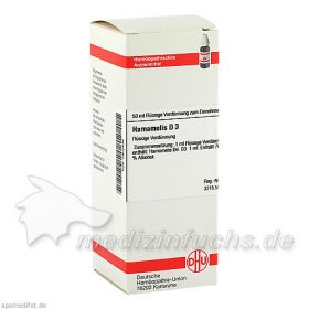 HAMAMELIS D 3, 50 ML – PZN 2802436 из Германии (PZN 2802436)