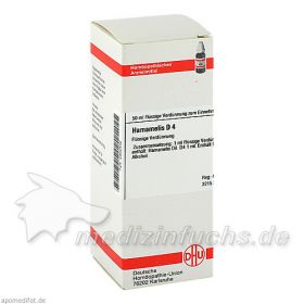 HAMAMELIS D 4, 50 ML – PZN 2802442 из Германии (PZN 2802442)