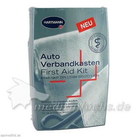 HARTMANN Auto-Verbandkasten DIN13164 silber, 1 ST – PZN 3794213 из Германии (PZN 3794213)