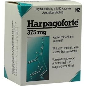HARPAGOFORTE 375mg, 50 ST – PZN 3946901 из Германии (PZN 3946901)