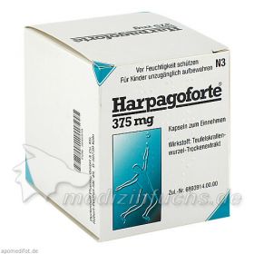 HARPAGOFORTE 375mg, 100 ST – PZN 3946918 из Германии (PZN 3946918)