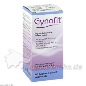 Gynofit Vaginal-Gel mit Milchsäure, 6X5 ML – PZN 46611 из Германии (PZN 46611)